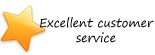 Excellent customer service